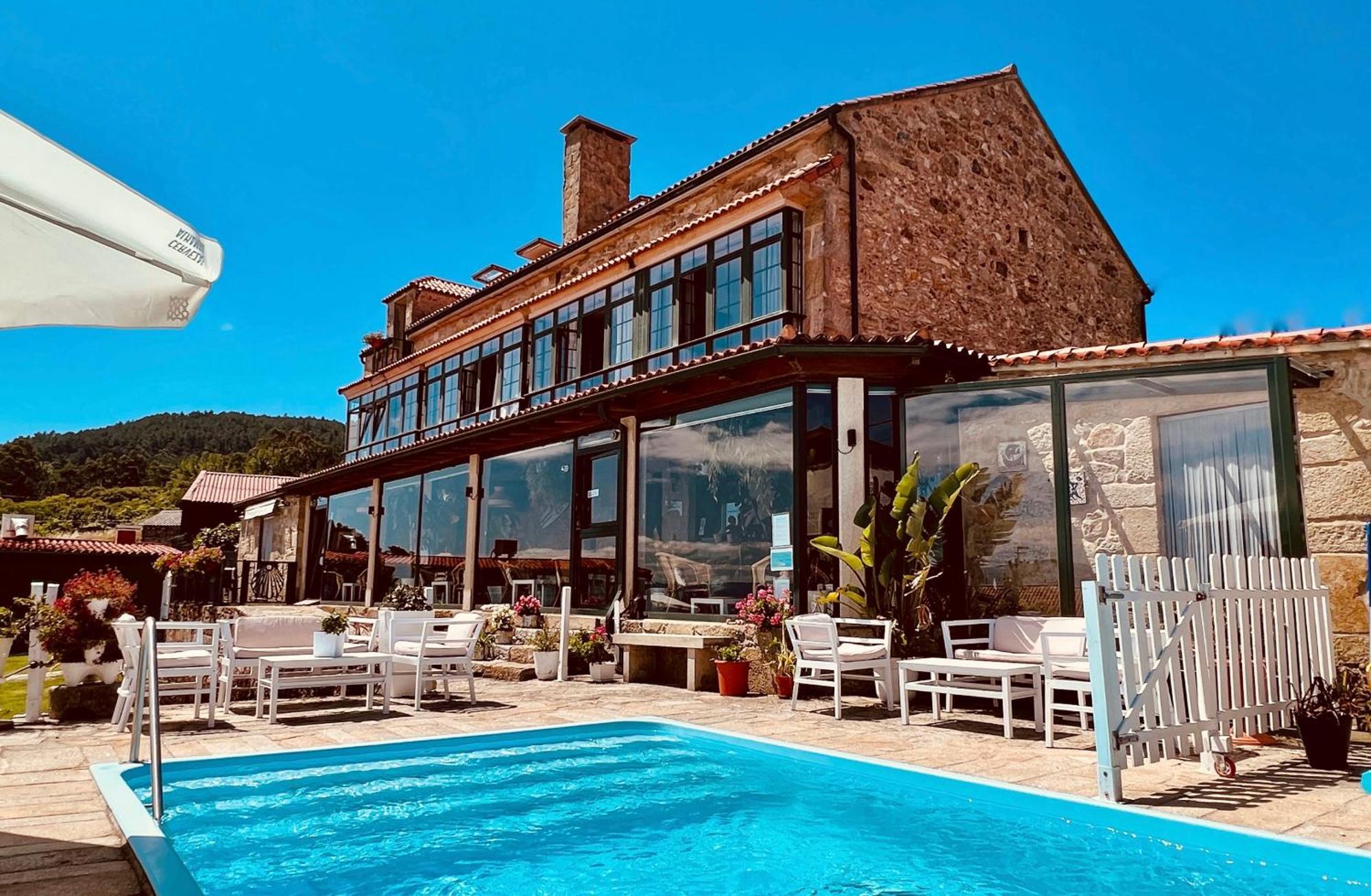 Hotel Rustico Finisterrae Bagian luar foto